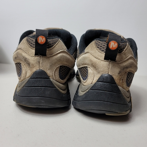 Merrell Walnut Moab 2 Ventilator Vibram Outdoor Trail Hiking Shoes Men'sSz 9.5 - Picture 7 of 12